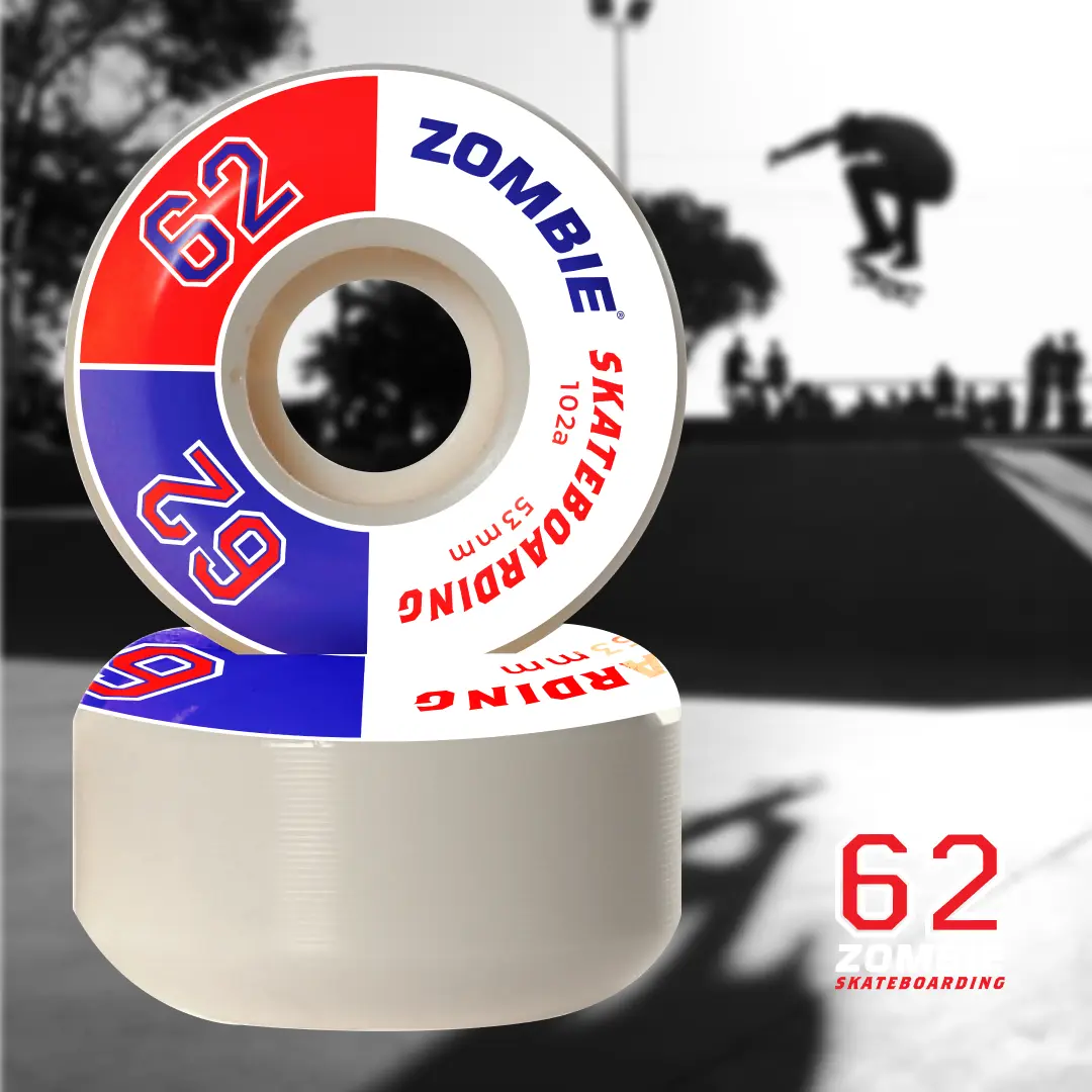 Roda de Skate Zombie 53mm/54mm 102a » The General Co. Store Brasil